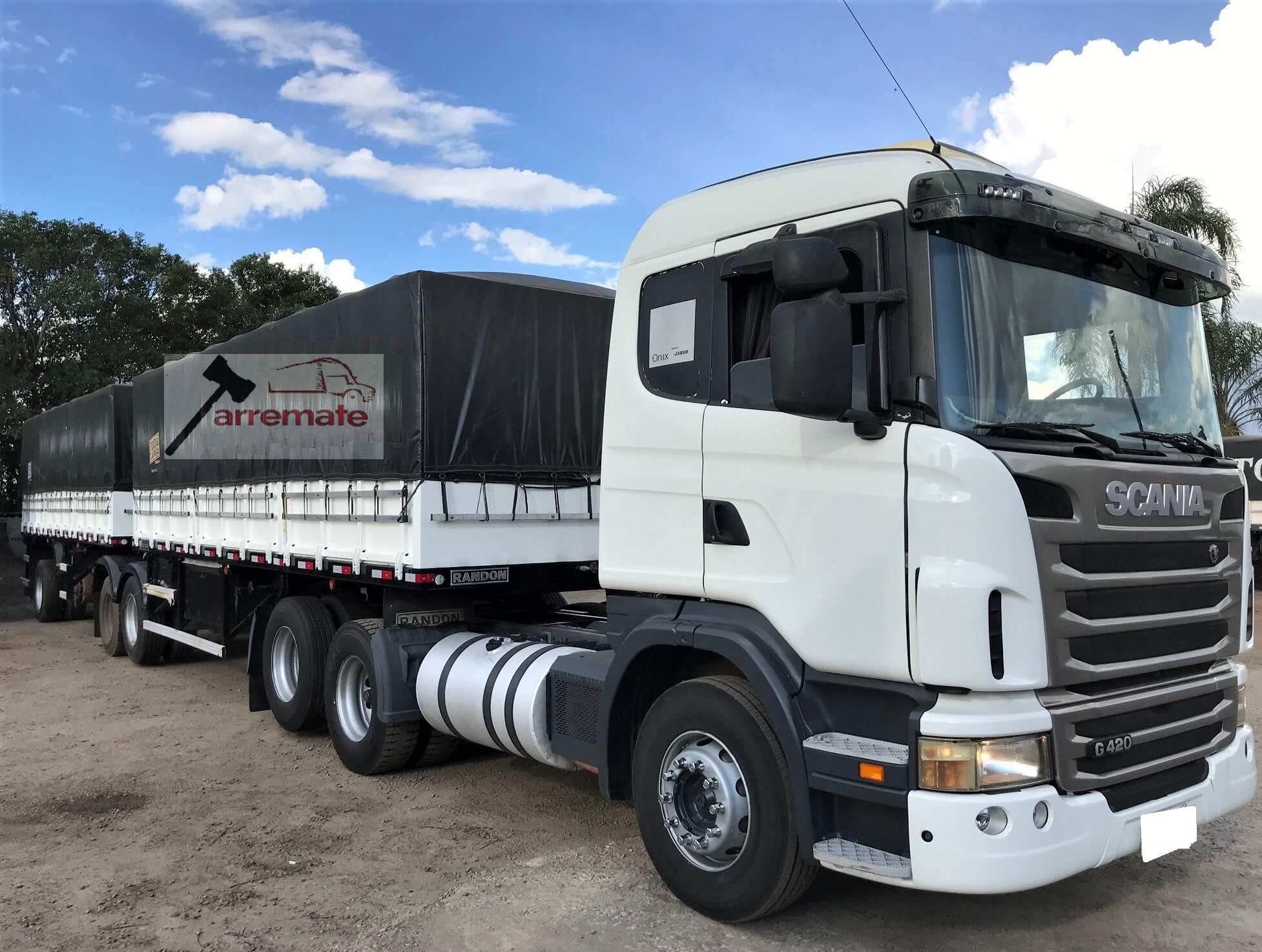 SCANIA G-420 COM BITREM RANDON 2010