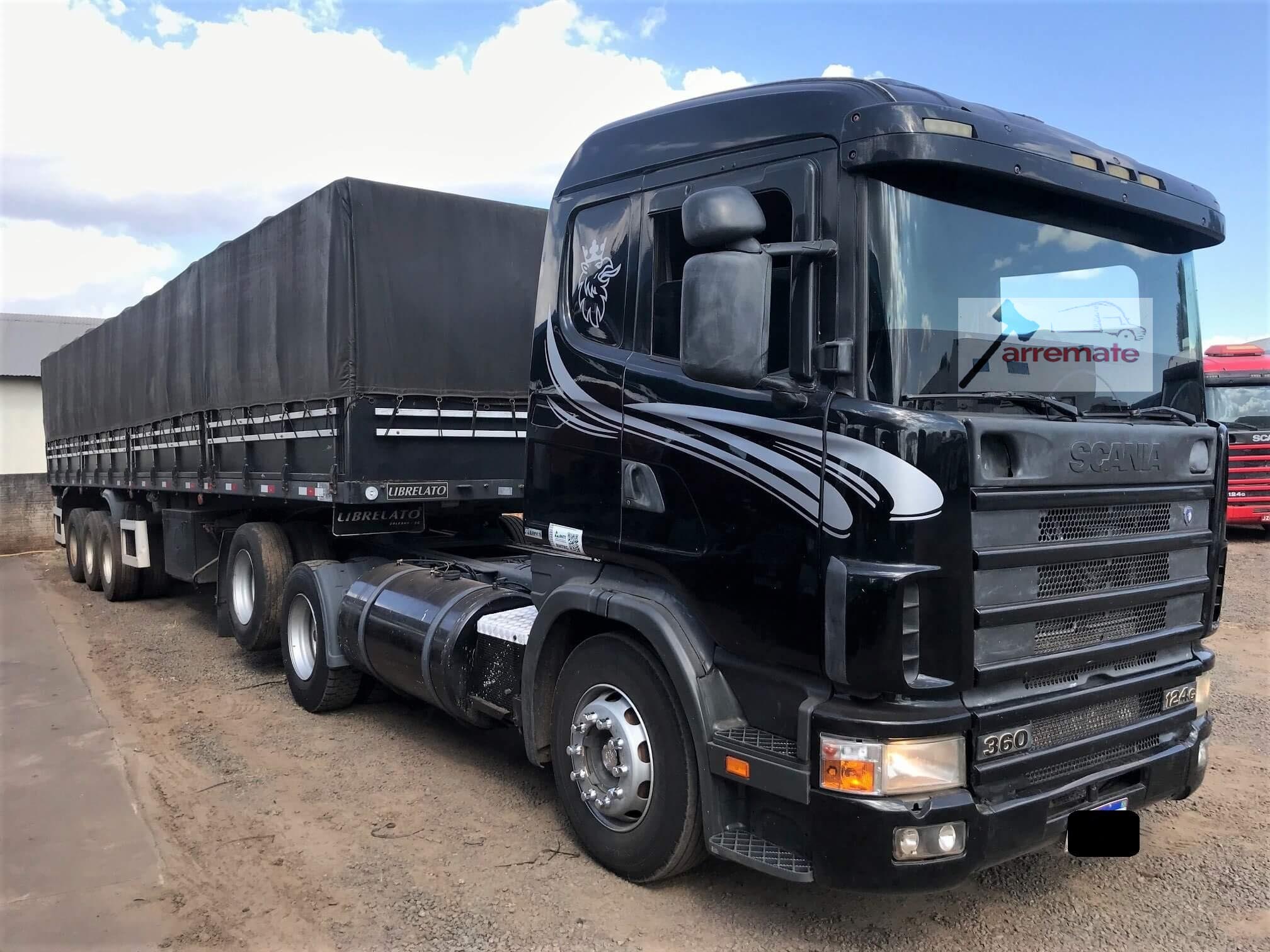 SCANIA 124 360 Ano 1999 COM CARRETA LS